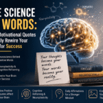 The Science of Words: Why Motivational Quotes Actually Rewire Your Brain for Success